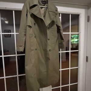 Banana Republic Olive Trench